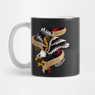 Inked Eagle and Banners Mug